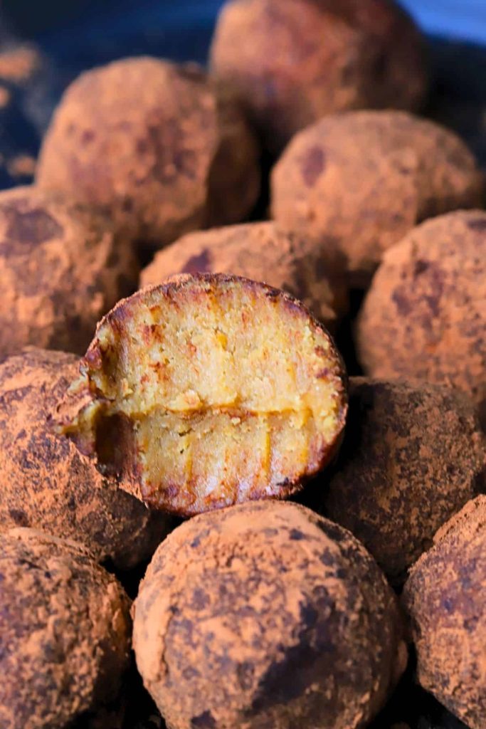 No Bake Low Carb Tiramisu Protein Balls