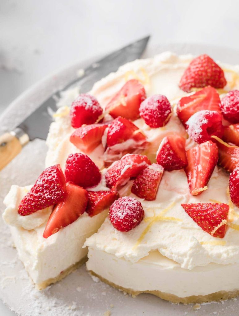 No Bake Sugar Free Cheesecake