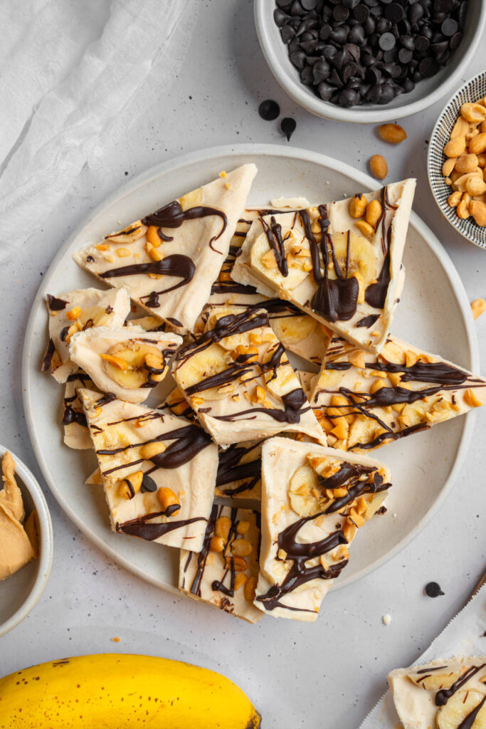 Peanut Butter Yogurt Bark