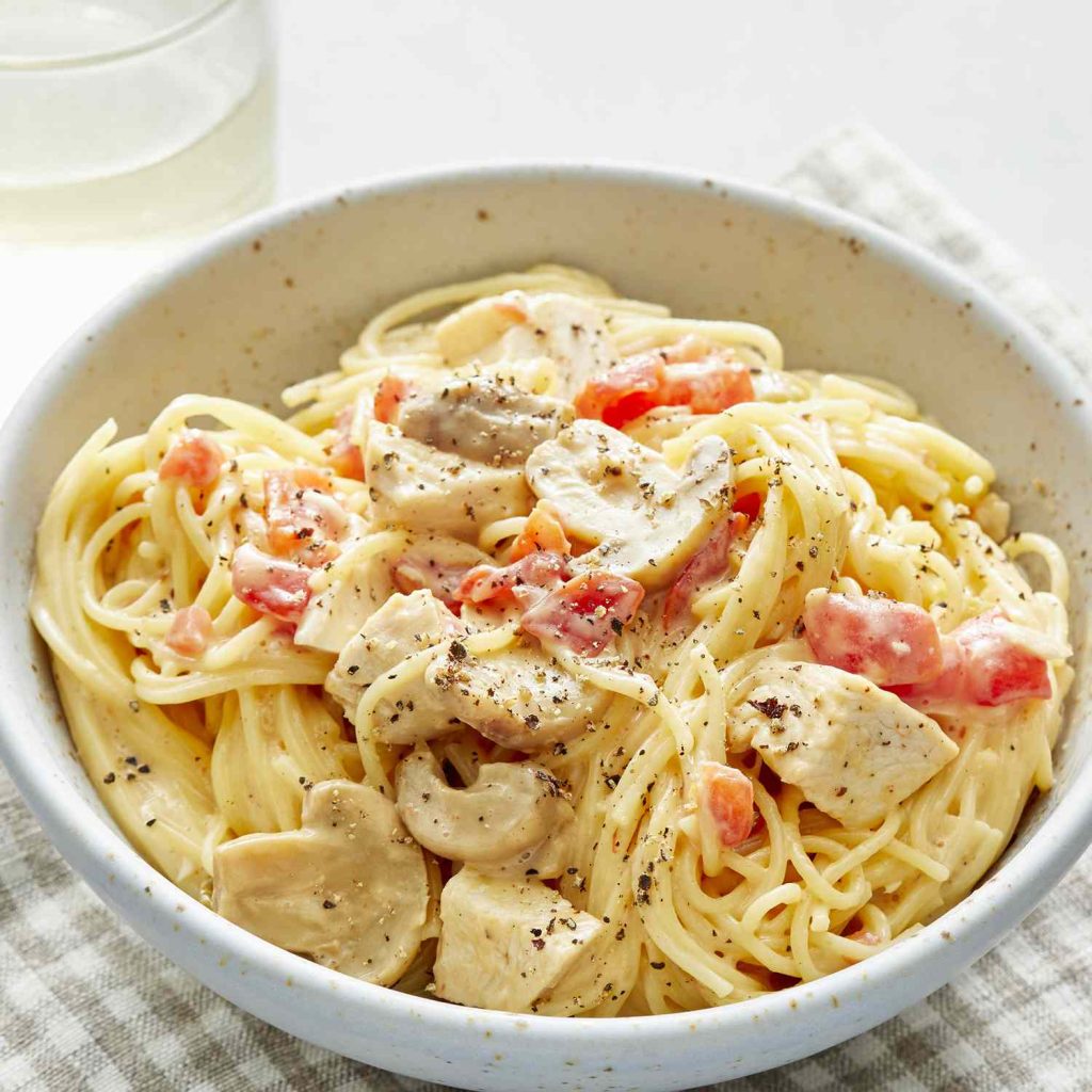 Quick and Easy Chicken Spaghetti