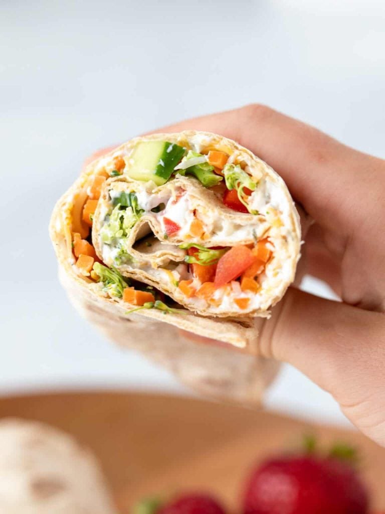 Ranch Veggie Wraps
