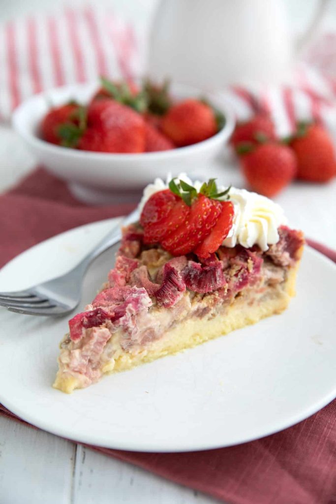 Rhubarb Custard Pie