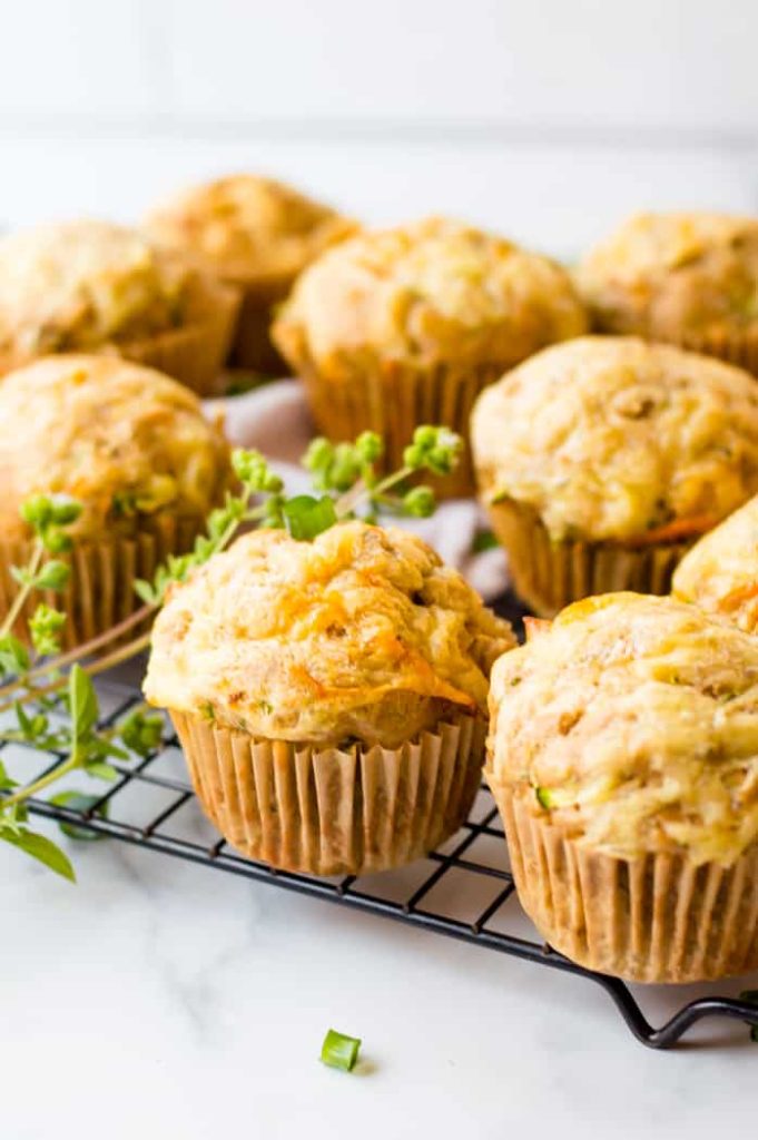 Savory 3-Veggie Muffins