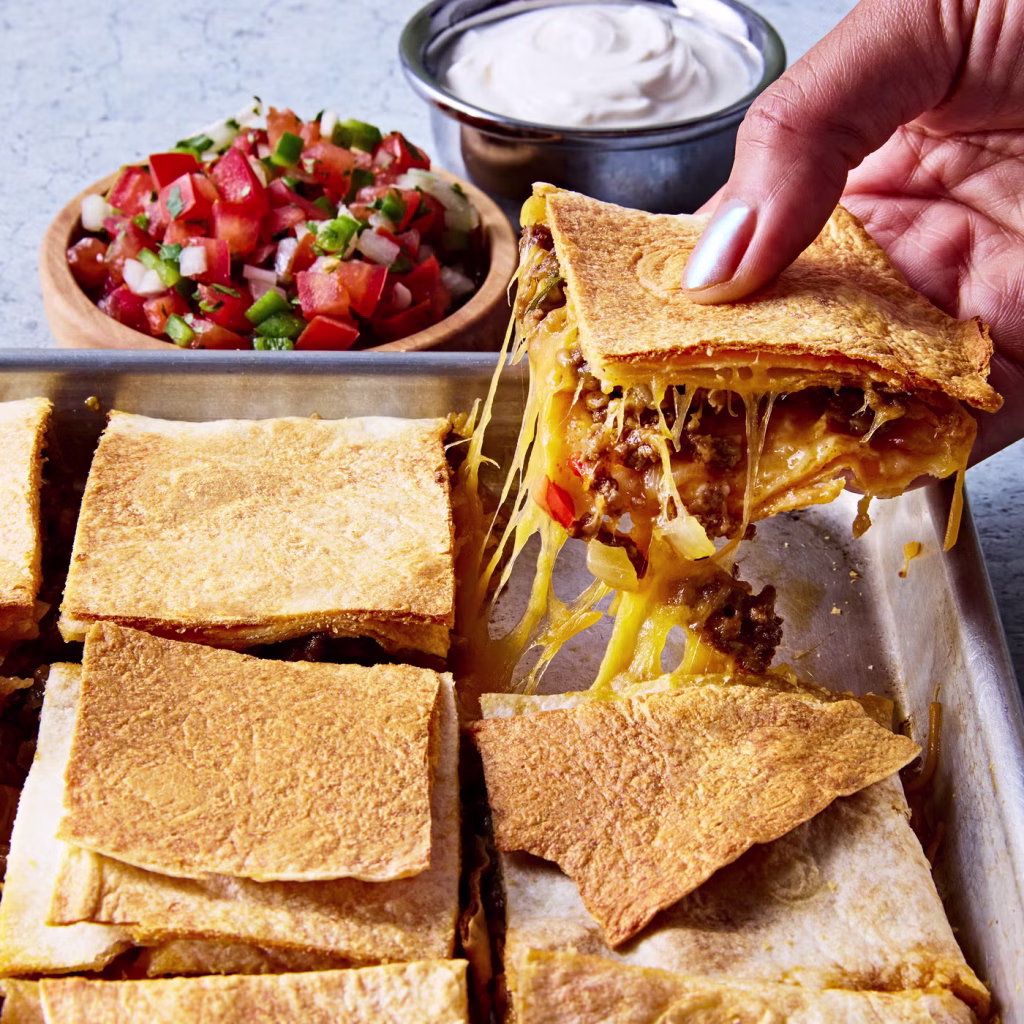 Sheet Pan Quesadilla