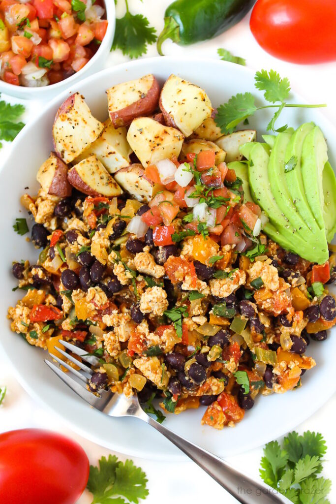 Southwest Tofu Scramble