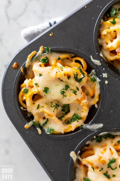 Spaghetti Muffins