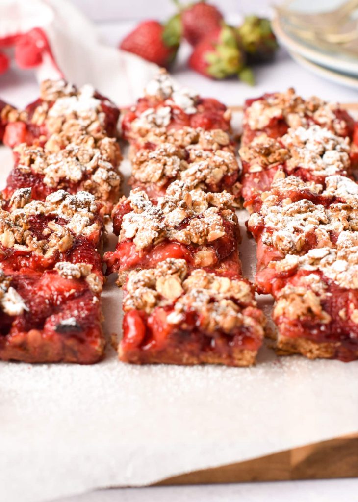 Strawberry Oatmeal Bars