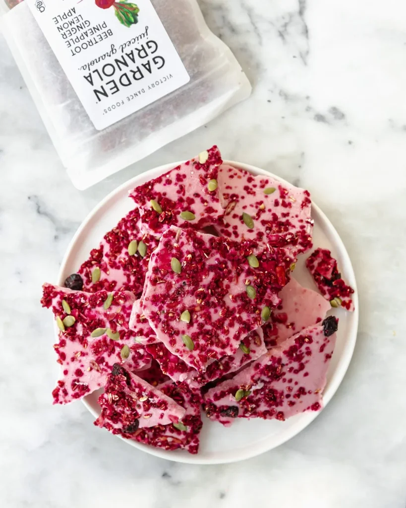 Strawberry Yogurt Granola Bark