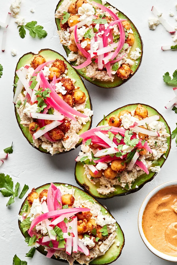 Tuna Salad Stuffed Avocado