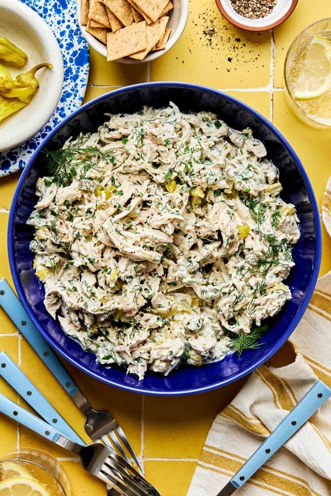 Zingy Herbed Chicken Salad