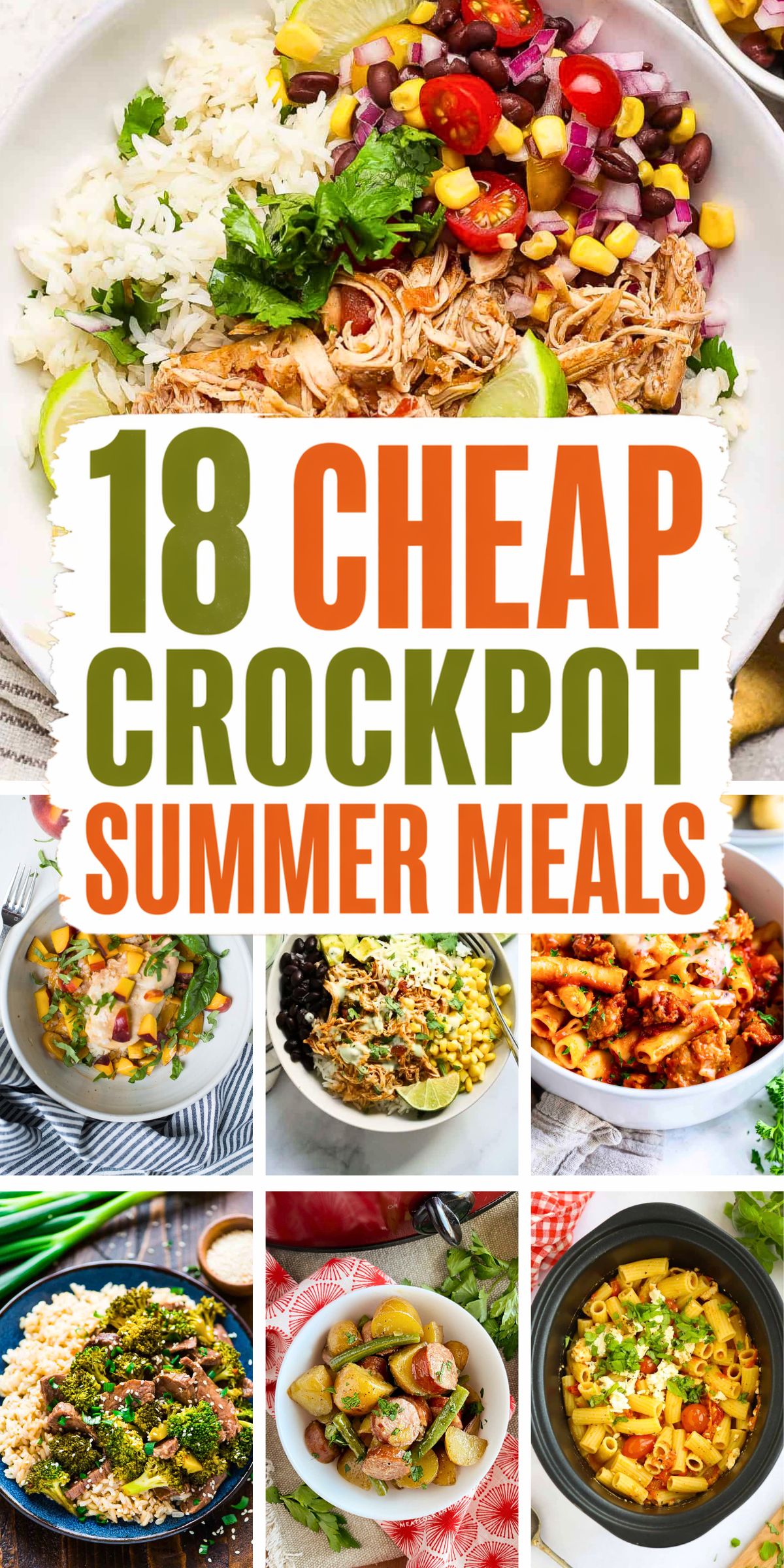 18 Cheap Summer Crockpot Recipes