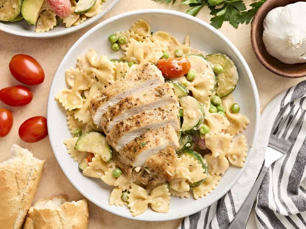 Chicken Pasta Primavera
