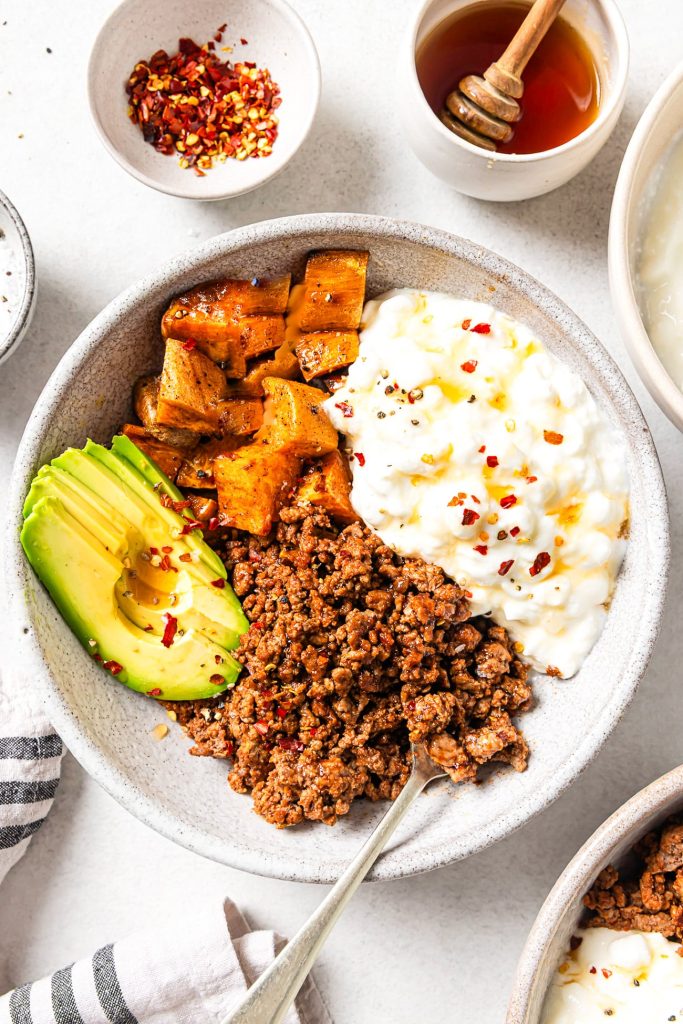 Cottage Cheese Taco Bowl