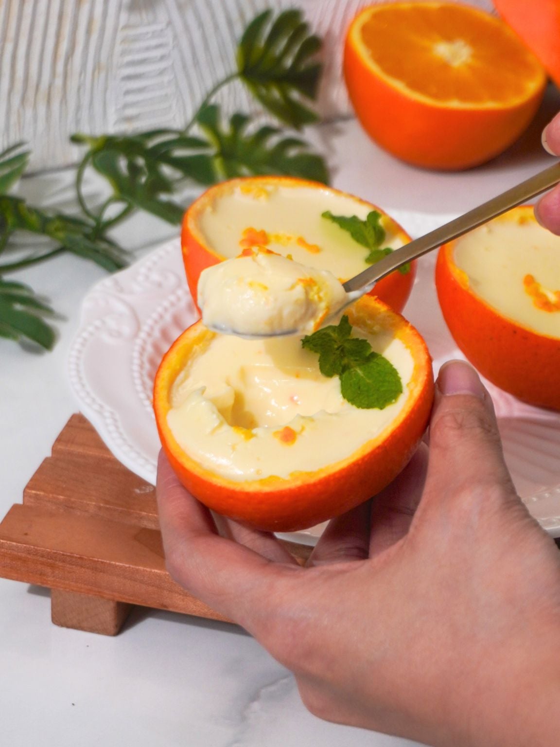 Creamy Orange Posset