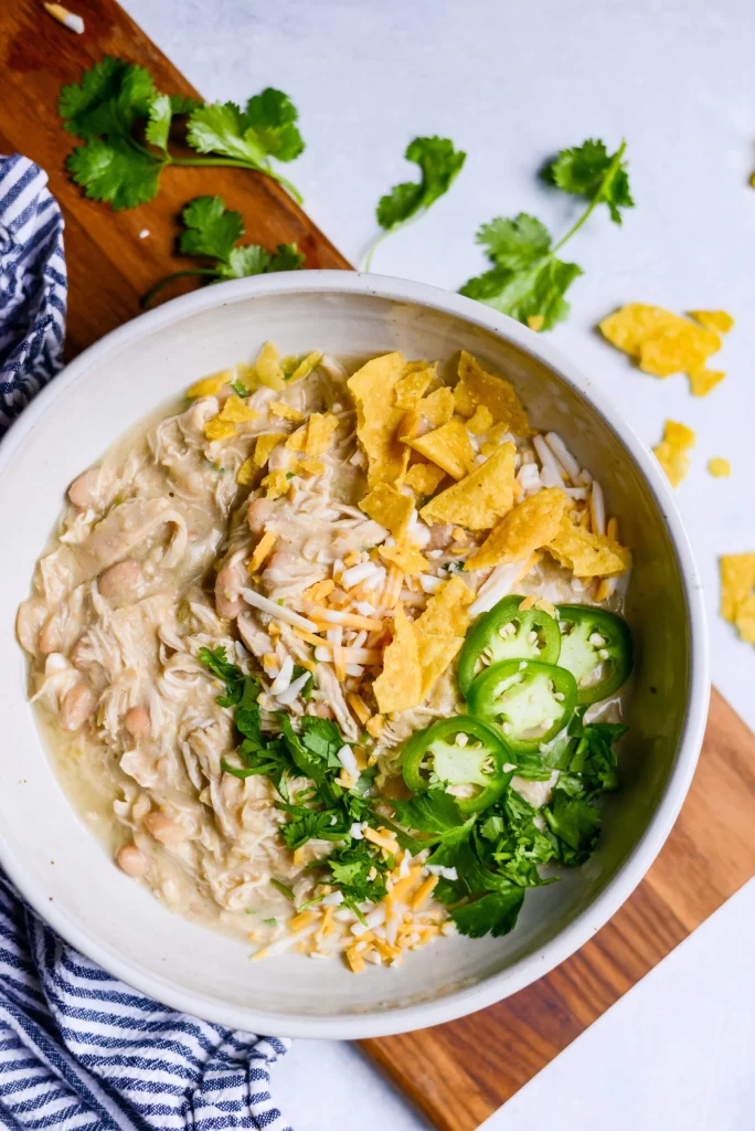 Crockpot White Chicken Chili