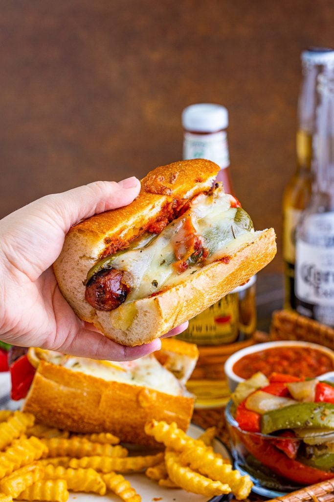 Grilled Italian Sausage Sandwich
