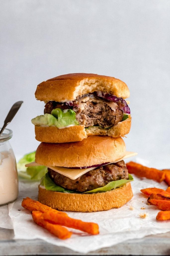 Grilled Turkey Burgers