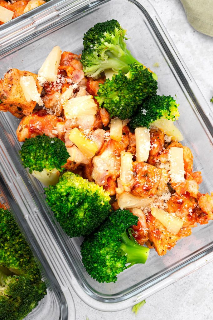 Hawaiian Pizza Chicken Bowls
