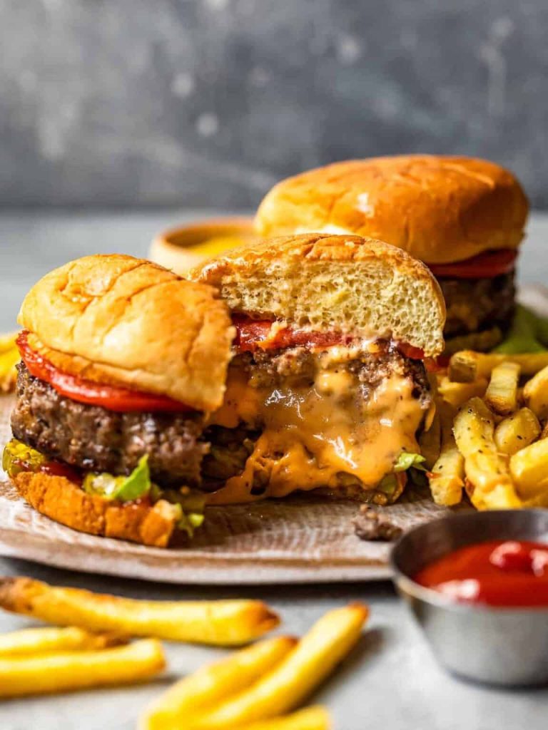 Juicy Lucy Burger
