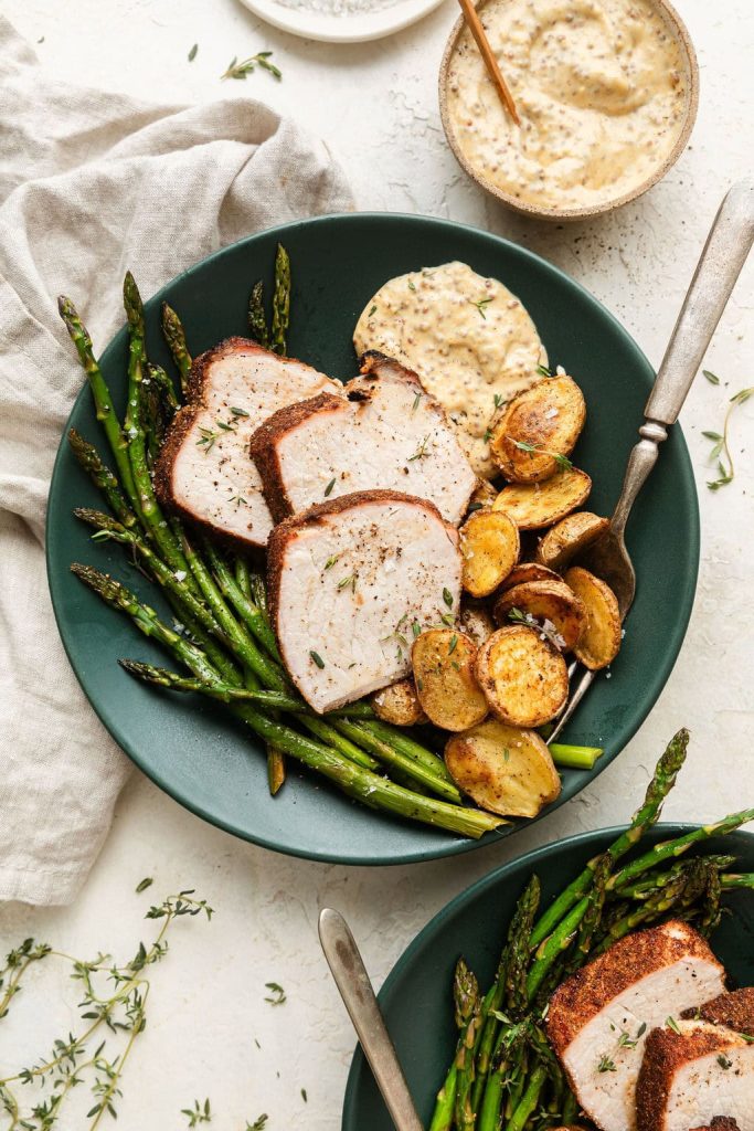 Sheet Pan Pork Tenderloin with Vegetables