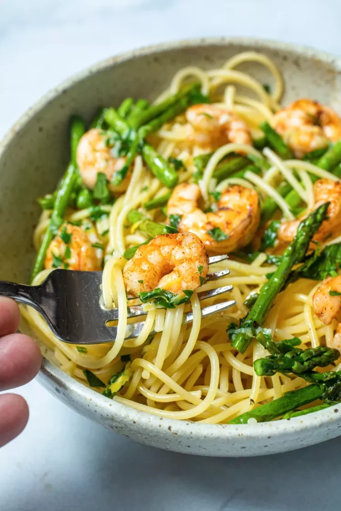 Sheet Pan Shrimp and Asparagus
