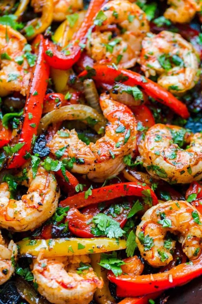 Shrimp Fajitas