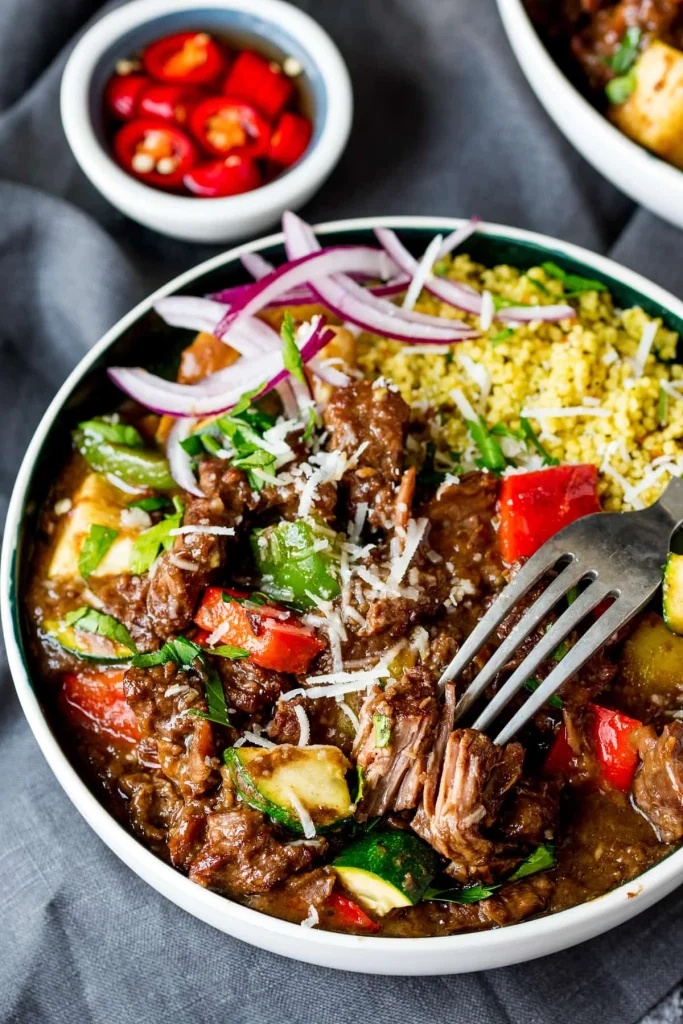 Slow Cooked Summer Beef Casserole