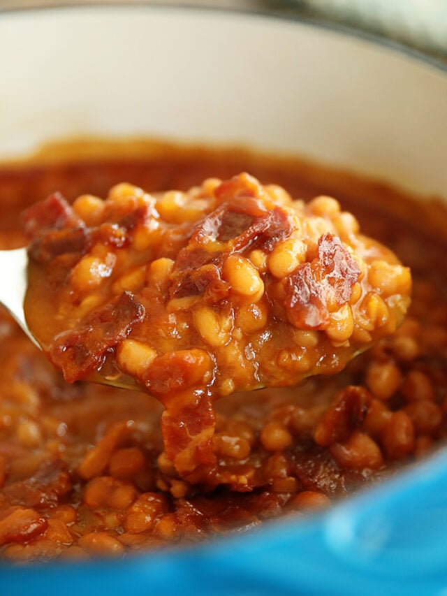 Bacon Brown Sugar Baked Beans