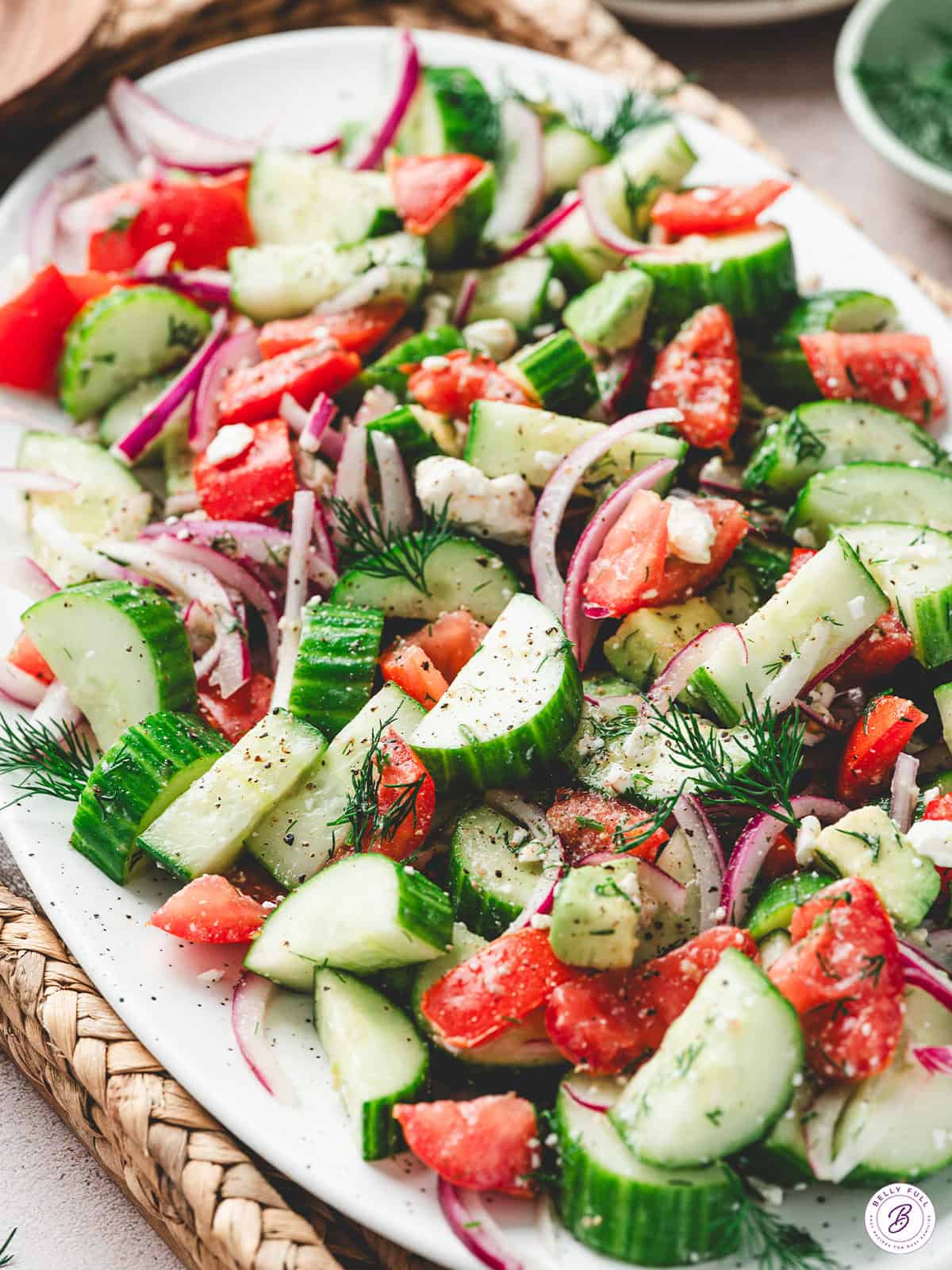 Cucumber Tomato Salad