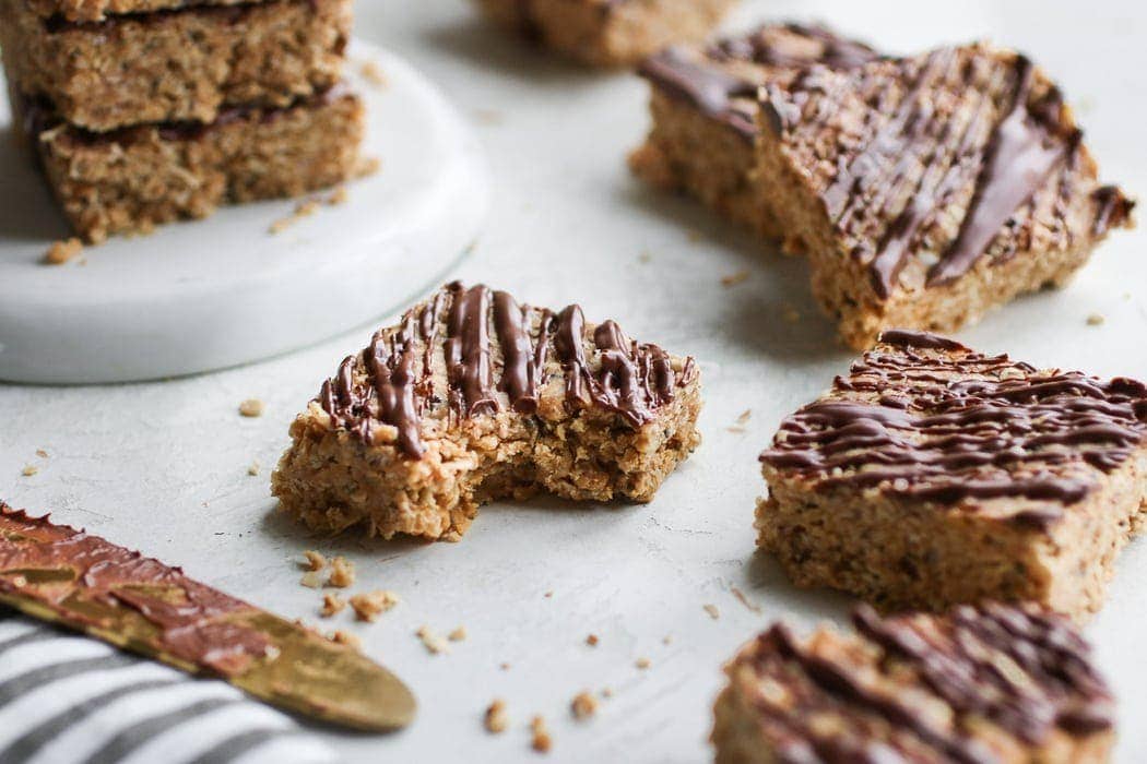 No-Bake Peanut Butter Crunch Bars