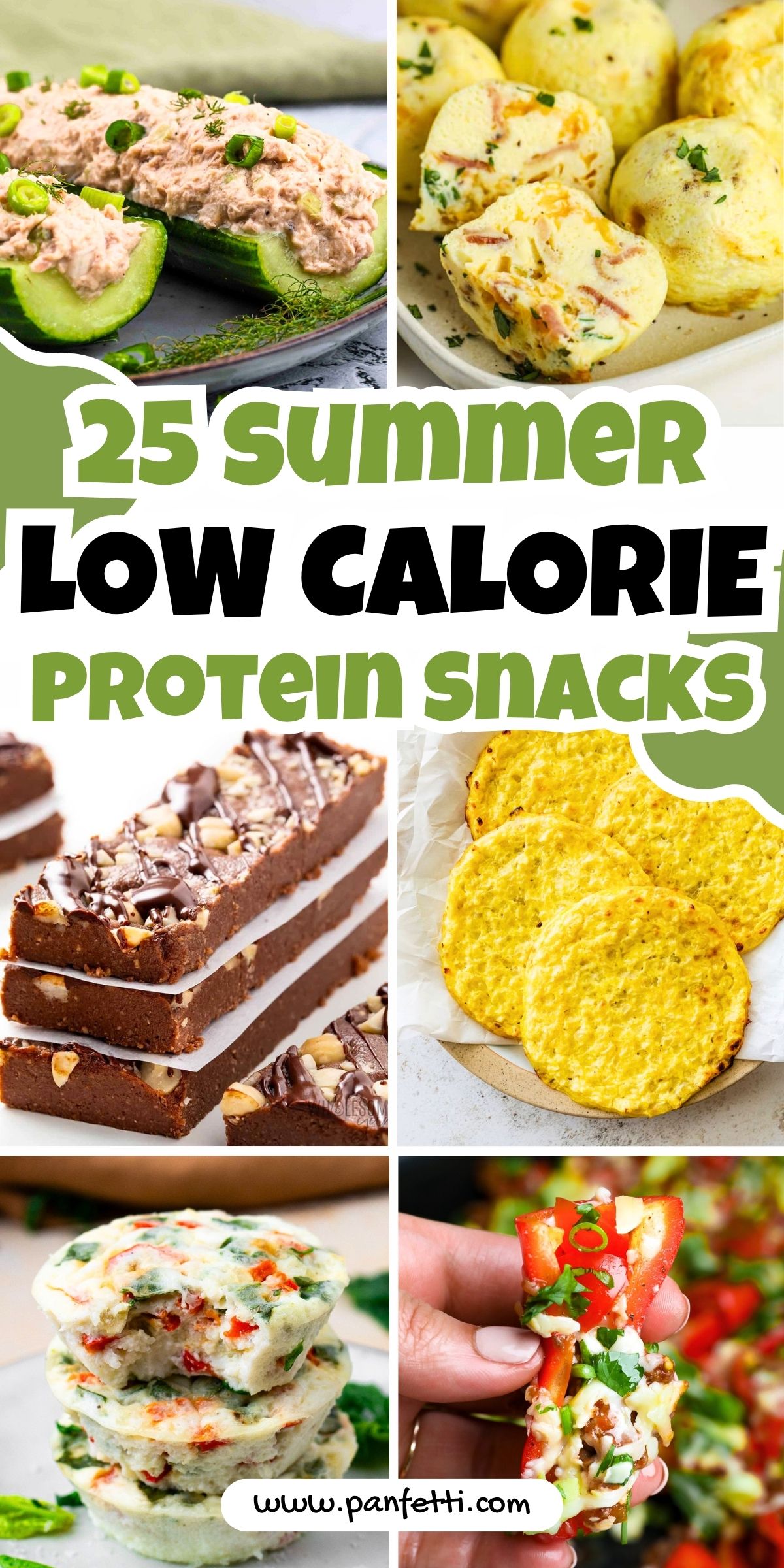 25 Summer High Protein Low Calorie Snack Ideas