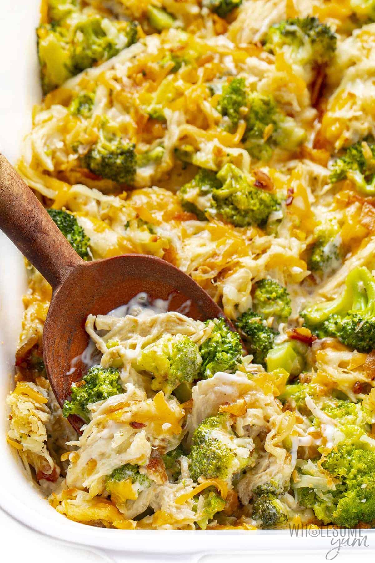 Chicken Bacon Ranch Casserole