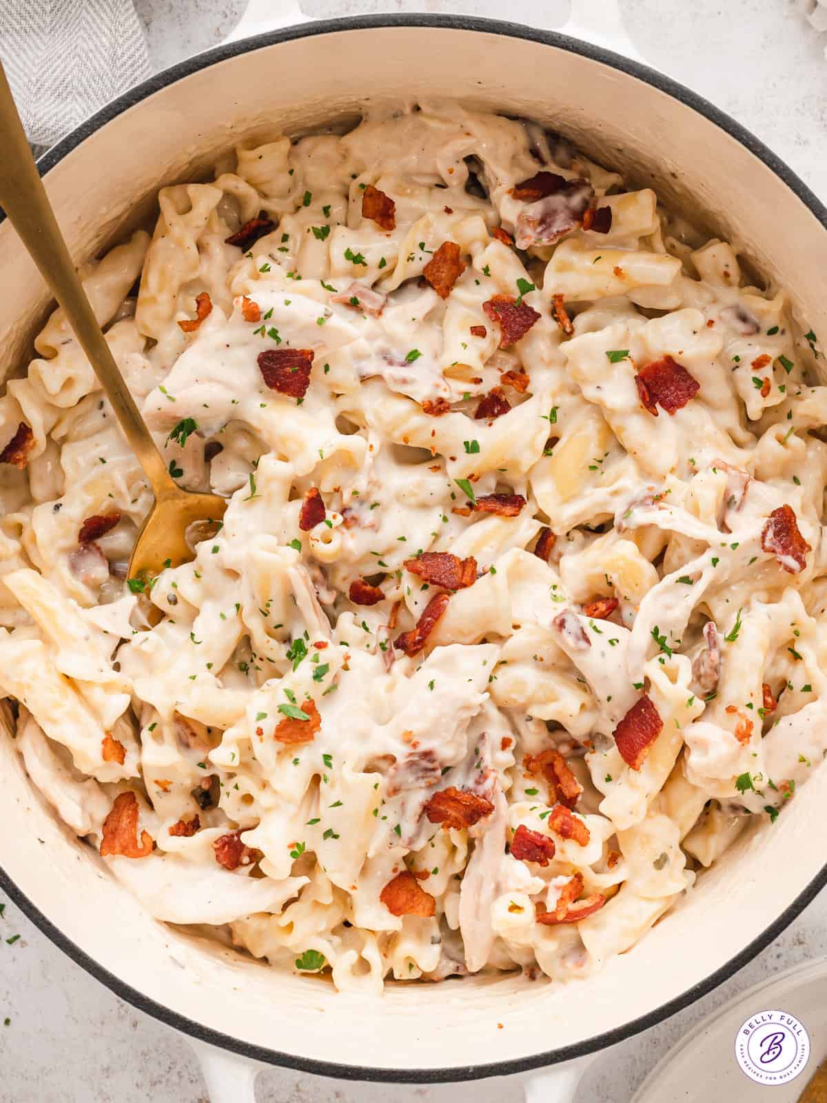 Chicken Bacon Ranch Pasta