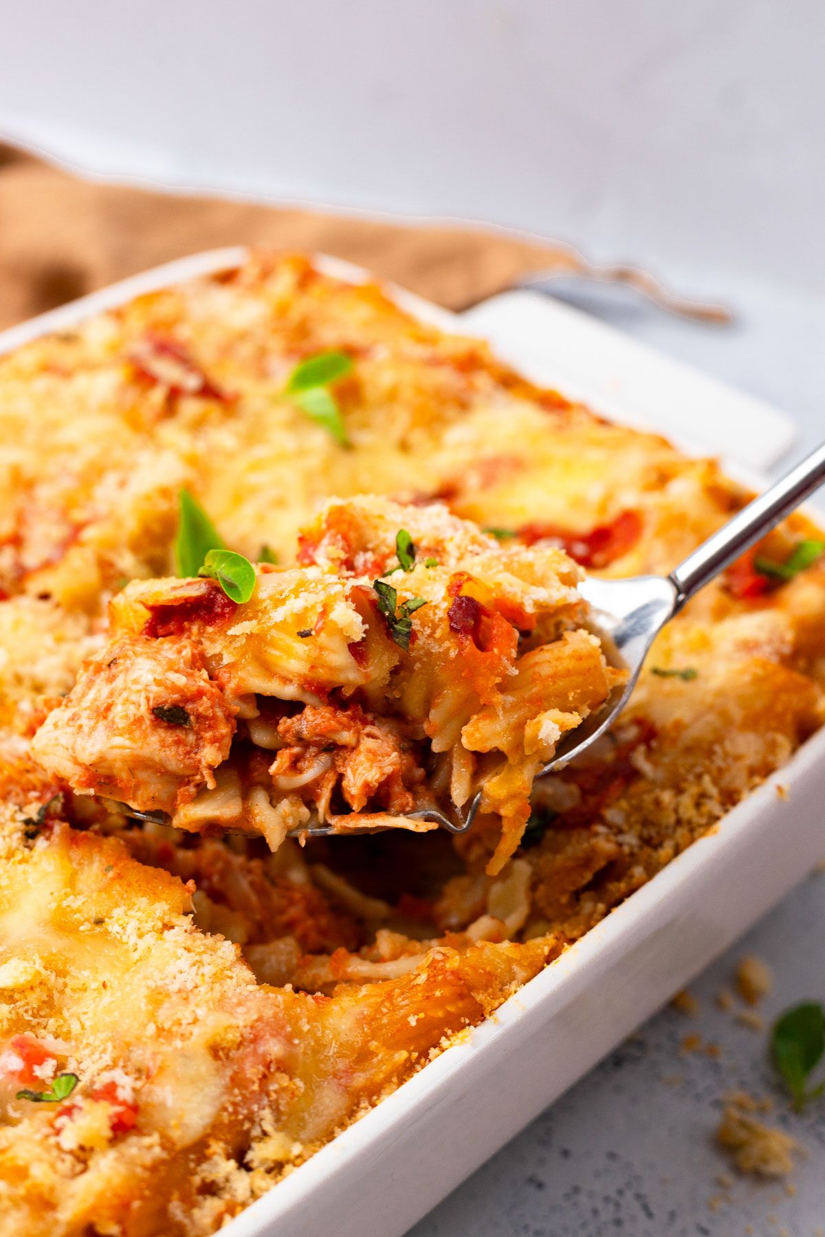 Chicken Parmesan Casserole