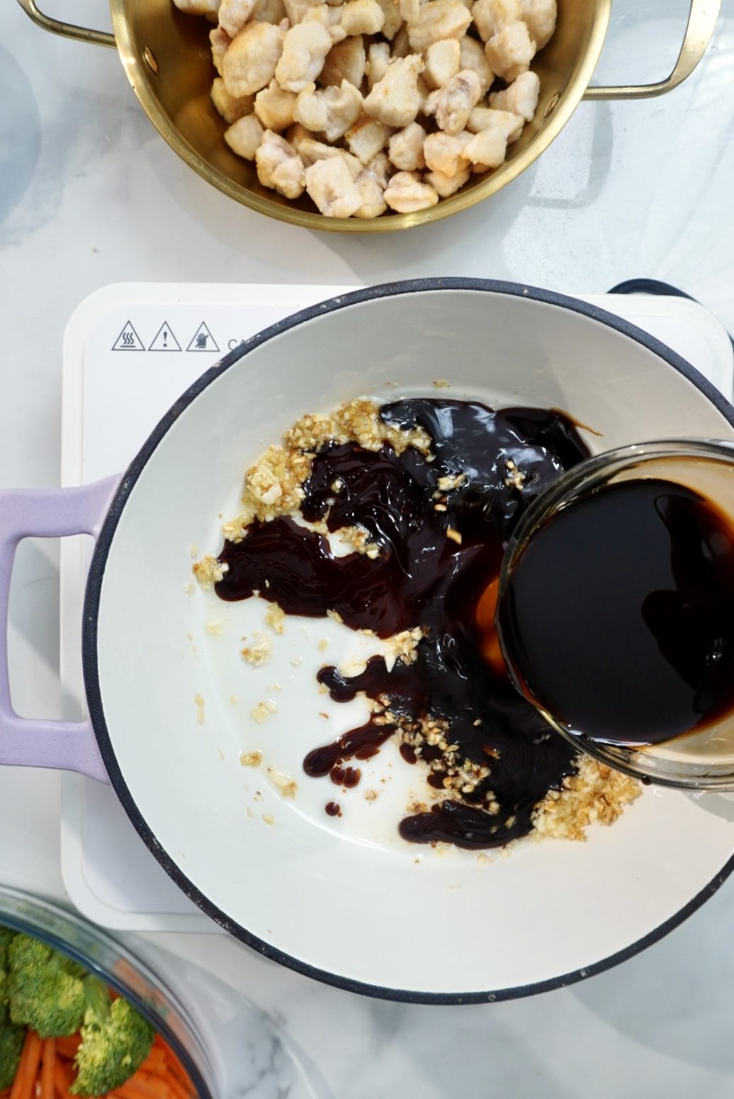 How to Make Honey Soy Garlic Chicken Rice Bowls