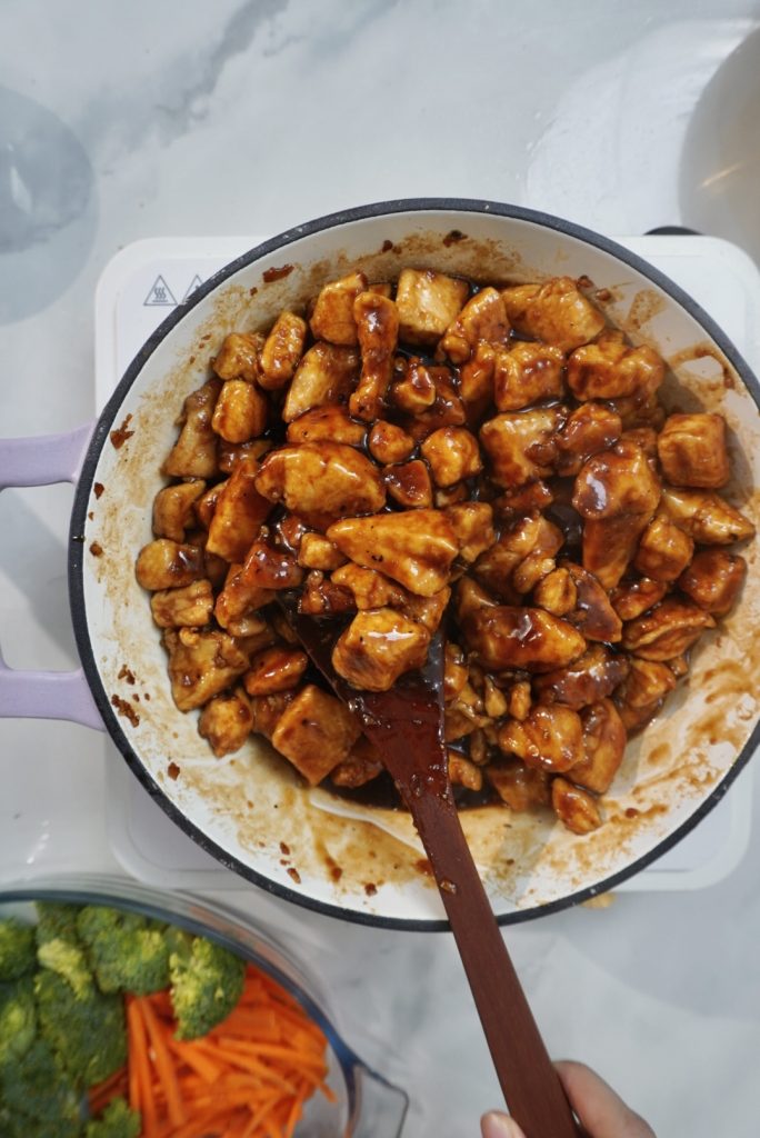 How to Make Honey Soy Garlic Chicken Rice Bowls