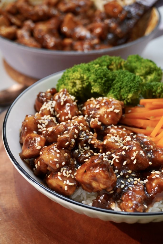 How to Make Honey Soy Garlic Chicken Rice Bowls