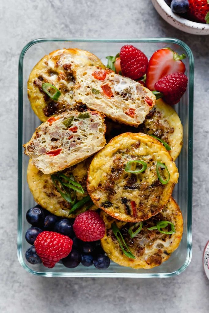 Sausage Hash Brown Egg Muffins