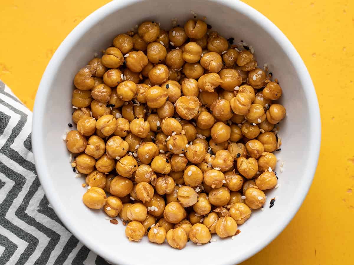 Air Fryer Chickpeas