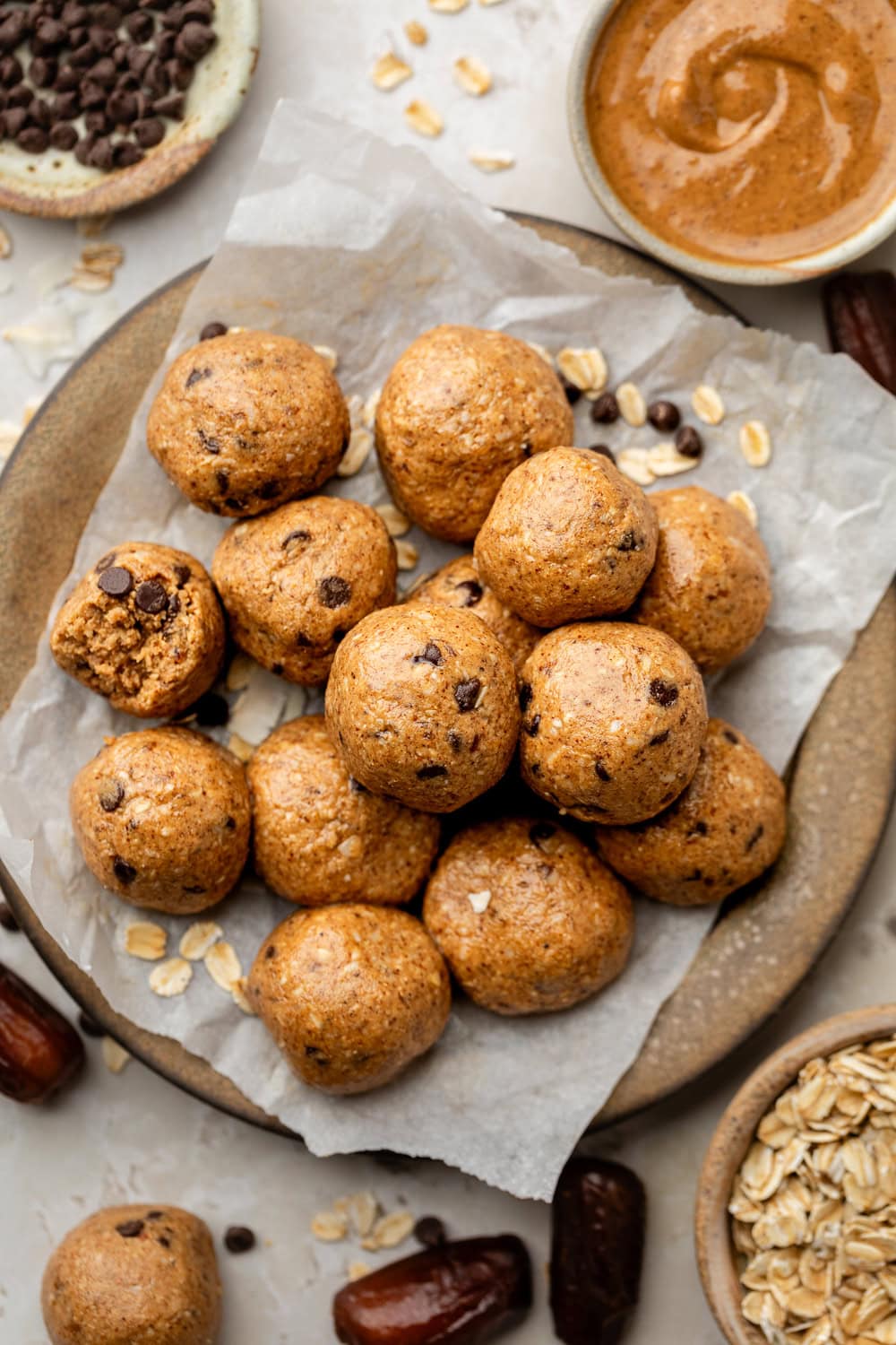 Almond Butter Protein Balls Recipe