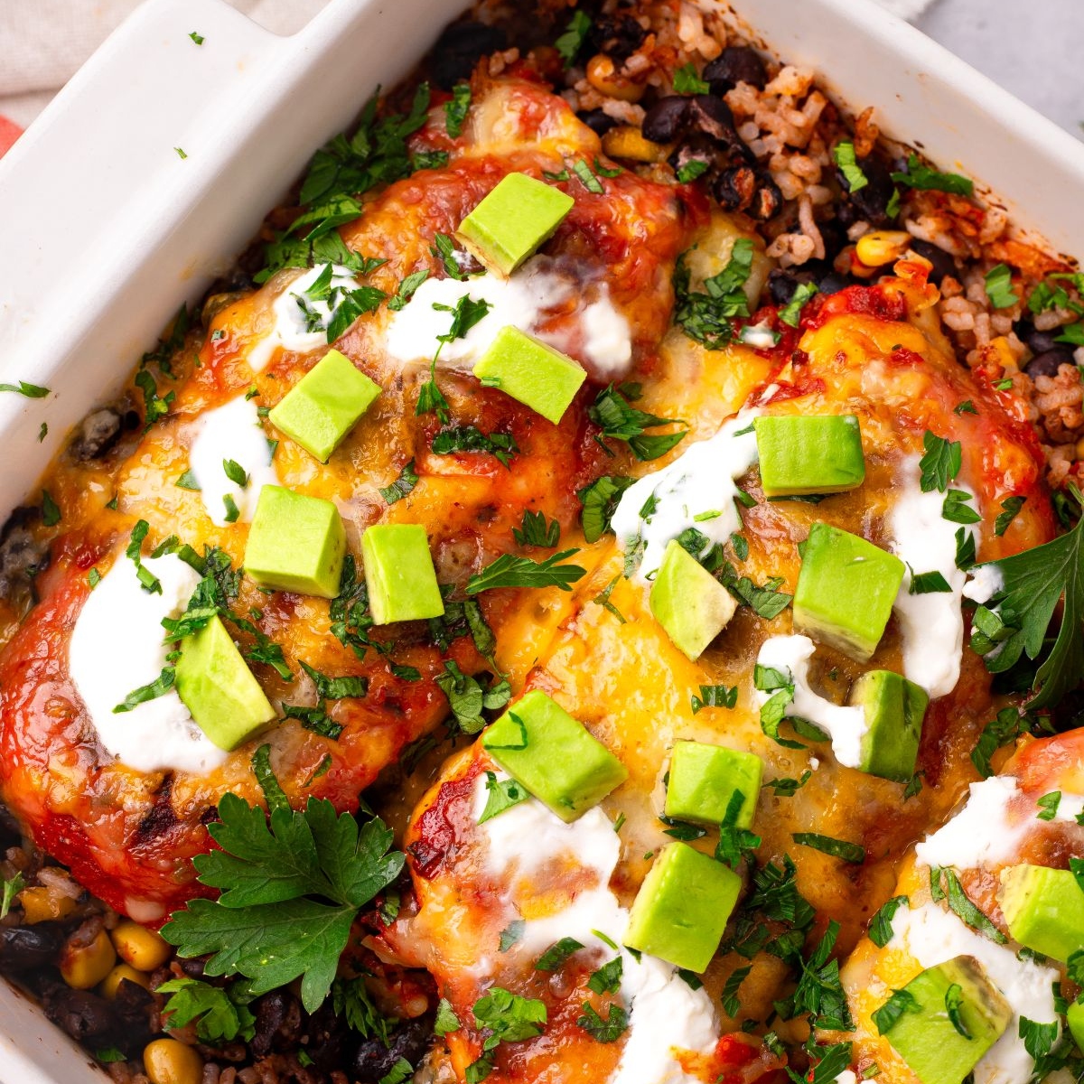 Baked Salsa Chicken