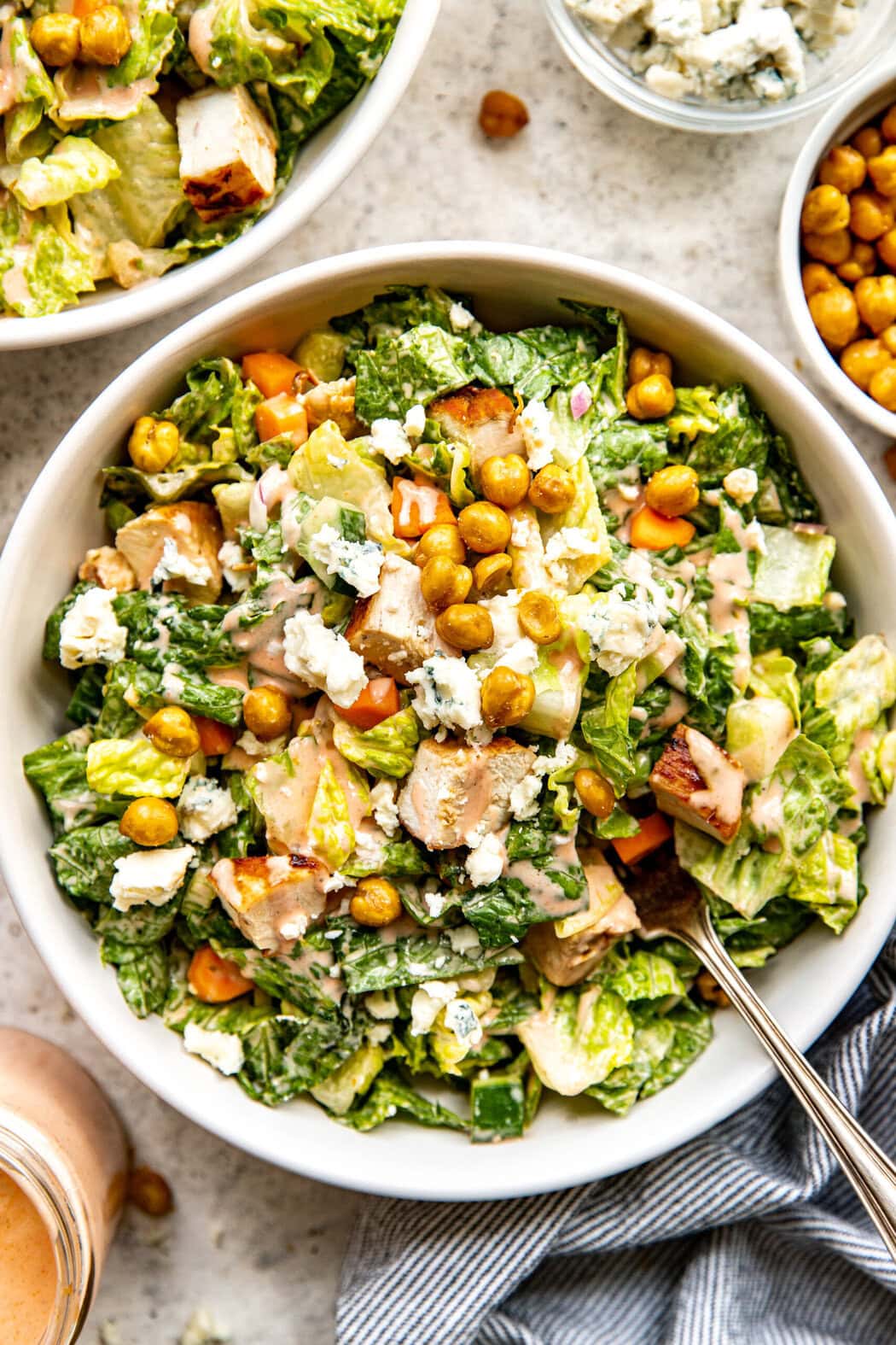 Buffalo Chicken Chopped Salad