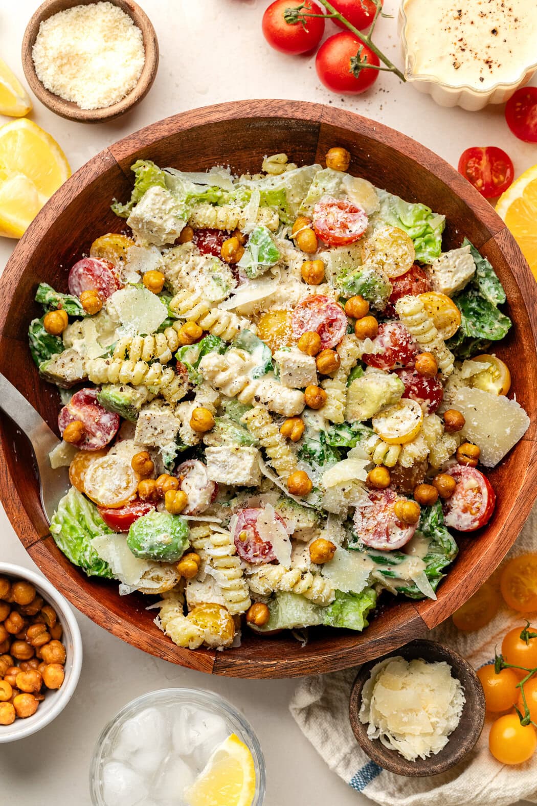 Chicken Caesar Pasta Salad Recipe