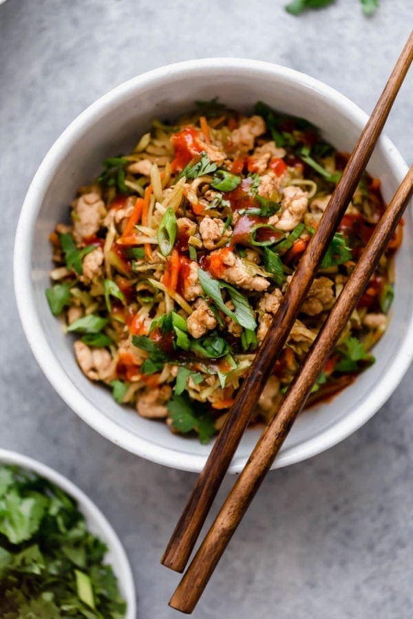 Easy Egg Roll in a Bowl