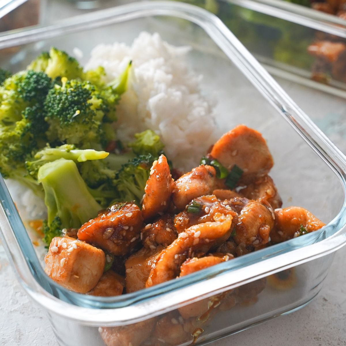 Easy Orange Chicken Meal Prep