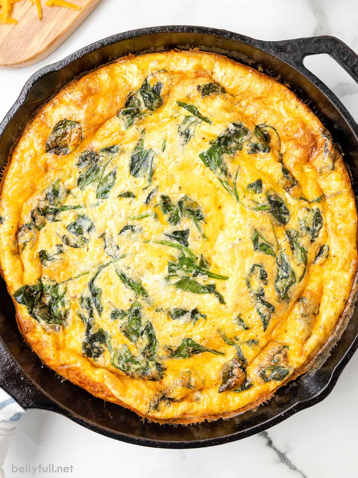 Ham and Spinach Frittata