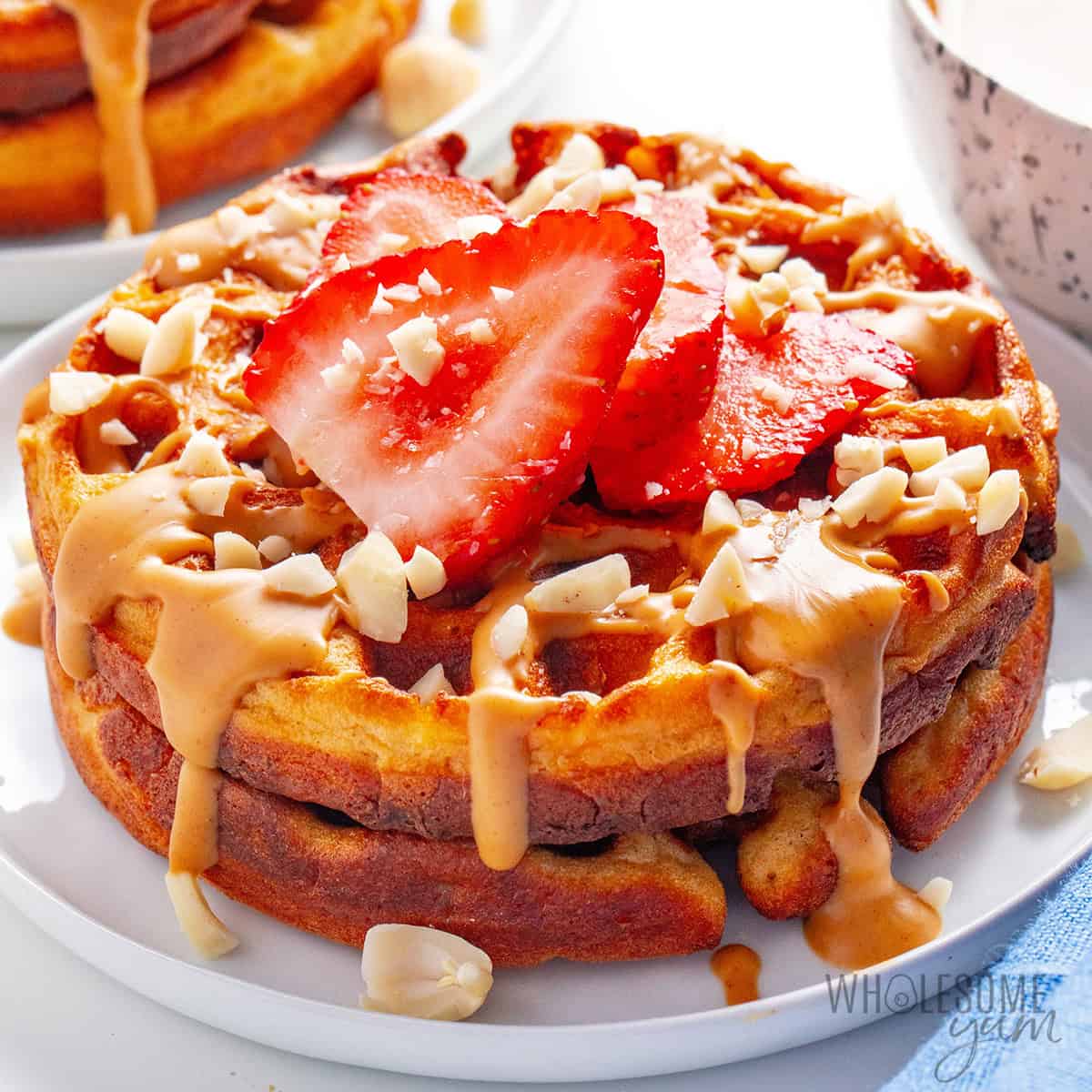 Peanut Butter Waffles