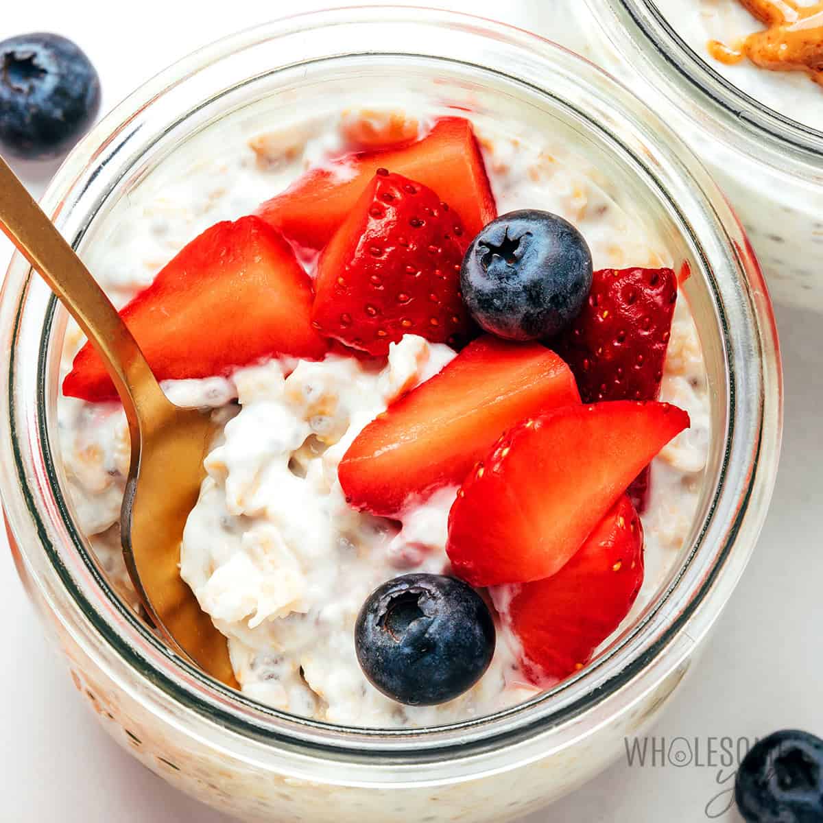 Protein Overnight Oats (36g Protein!)