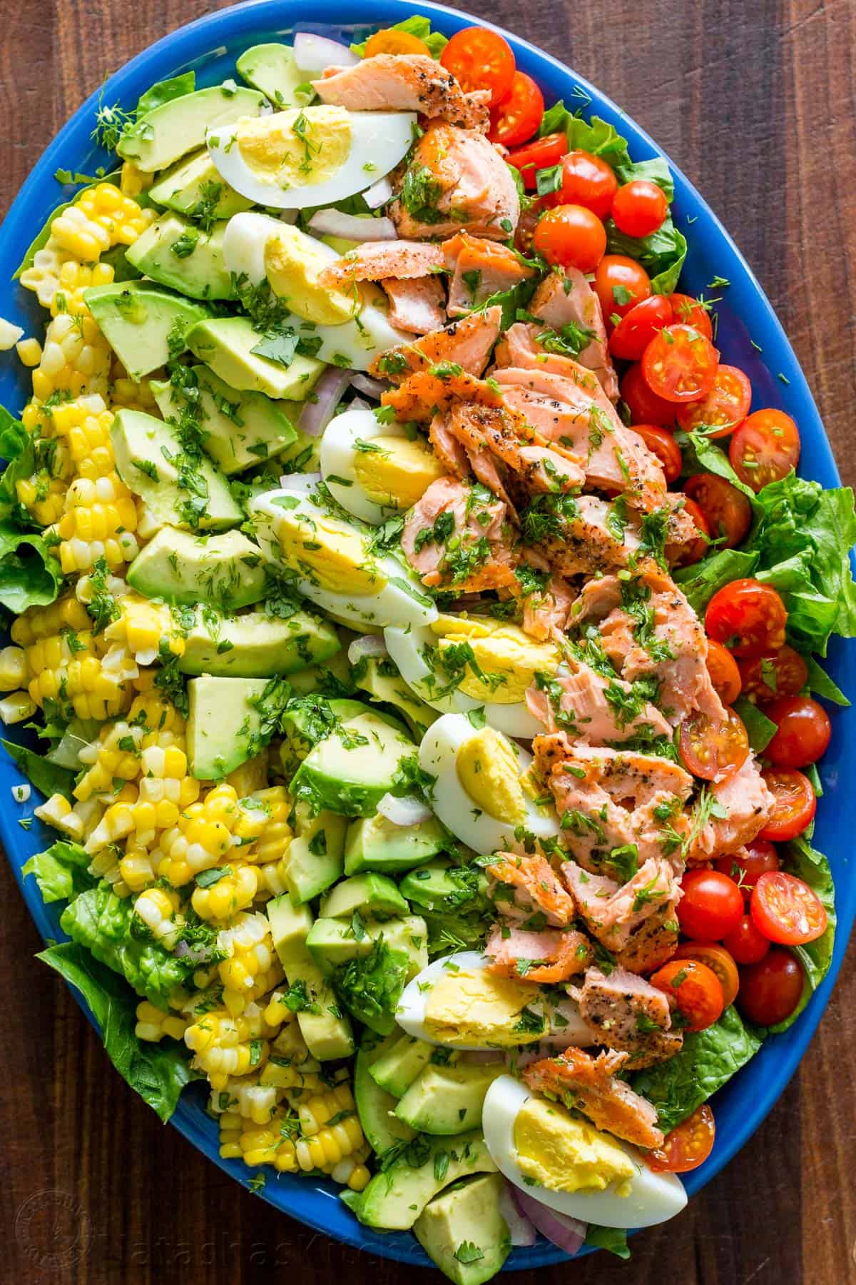 Salmon Cobb Salad