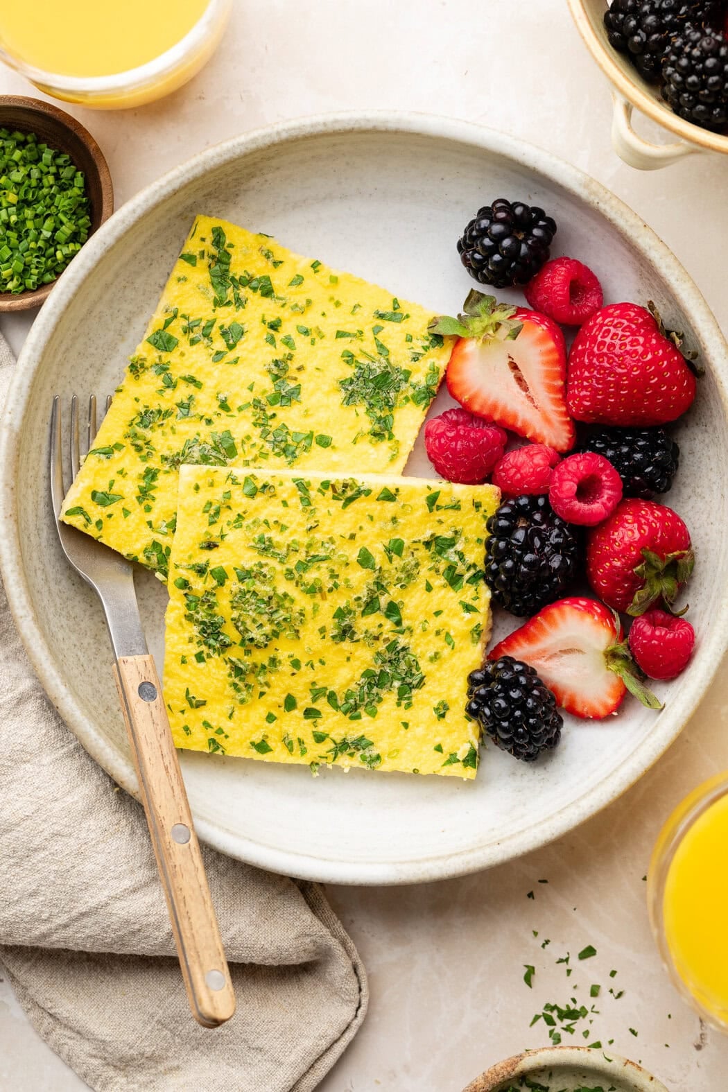 Sheet Pan Eggs With Cottage Cheese Recipe